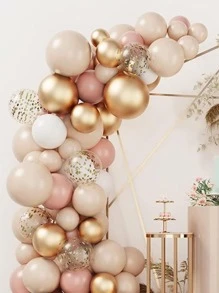 96 chiếc Vòng hoa Chi tiết Sequin - Nhiều màu - Xem 2