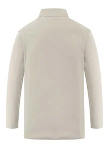 Manfinity Men Flap Pocket Padded Coat - Khaki - View 2