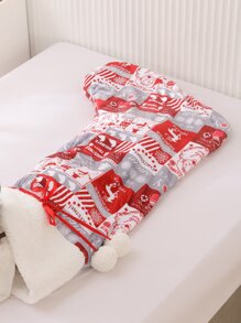 1入組聖誕襪形蓋毯 - 彩色 - 查看 2