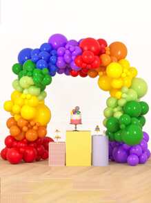 184 chiếc Vòng hoa Màu sắc Cầu vồng - Nhiều màu - Xem 1