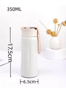 1pc Stainless Steel Insulated Bottle - Multicolor - View 6