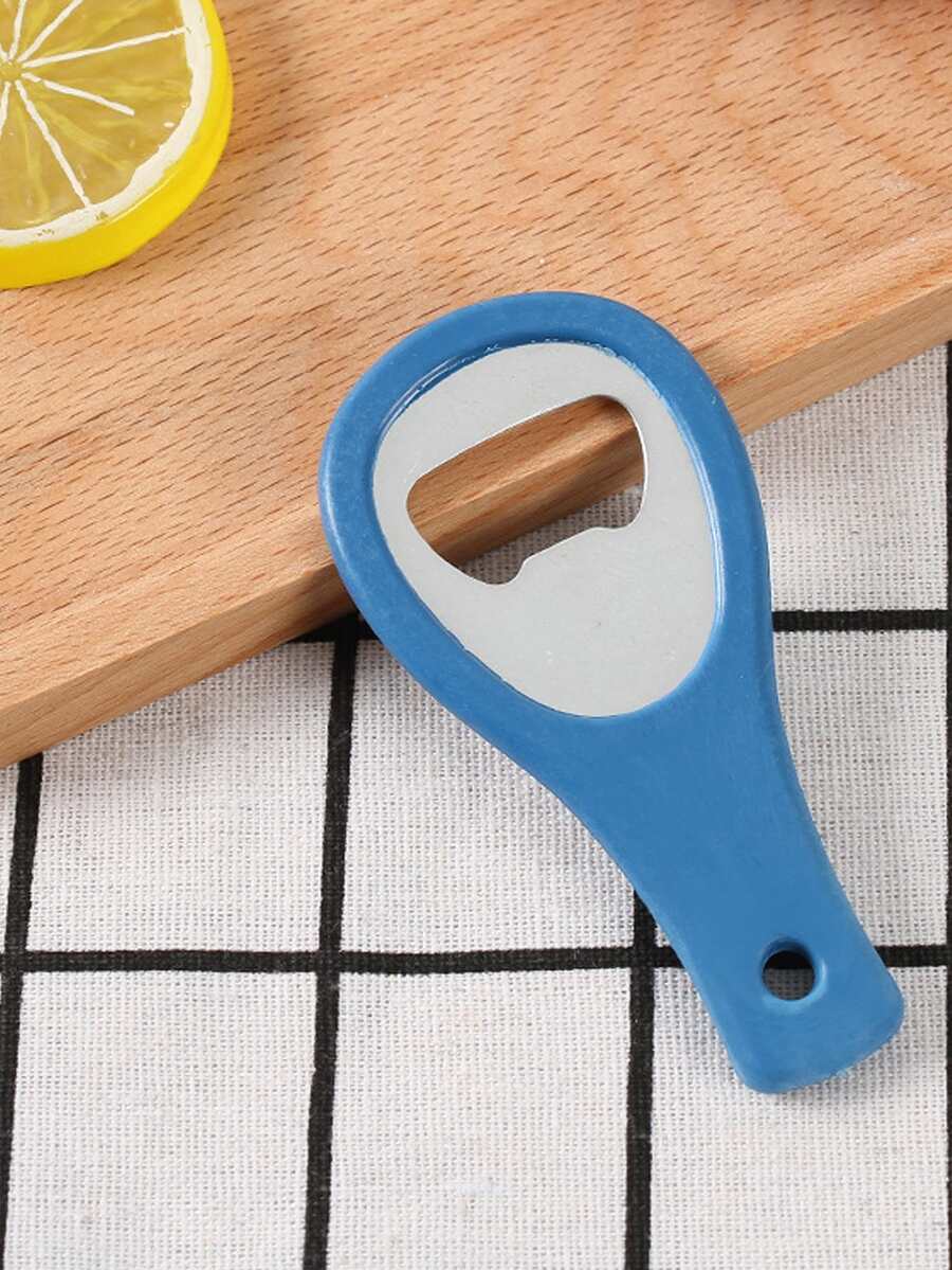 1pc Tennis Racket Design Beer Bottle Opener - Blue - View 1