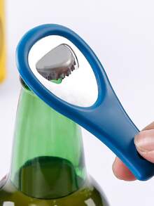 1pc Tennis Racket Design Beer Bottle Opener - Blue - View 3