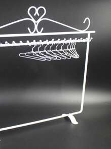 10pcs Doll Clothes Hanger - White - View 4