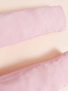 Toddler Girls 3pcs Rib-knit Leggings - Multicolor - View 4