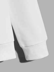 Manfinity RebelGame Men Cartoon Graphic Pullover - White - View 3