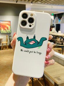 Catherine Curry Cartoon Frog Pattern Phone Case - Multicolor - View 3