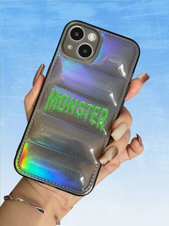 Funda para móvil con estampado de letra