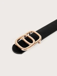 2pcs Women Casual Waist Belt With Buckle Decoration - Multicolor - View 4