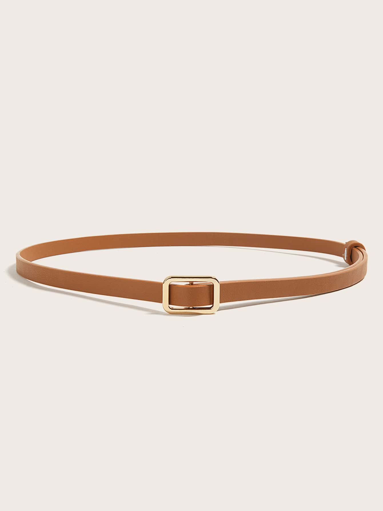 Square Buckle Belt