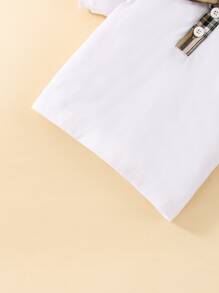 Đứa bé trai Kẻ sọc Áo polo & Quần short - Nhiều màu - Xem 5