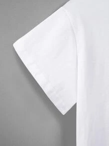 Chiquease Áo thun nữ Slogan Giải trí - trắng - Xem 3