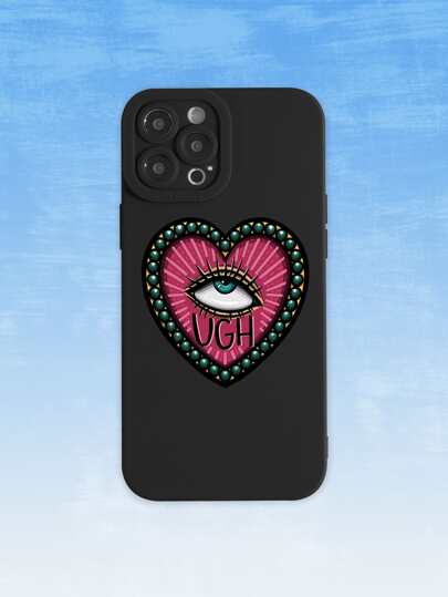 TarrynAnnIllustration Heart Print Phone Case