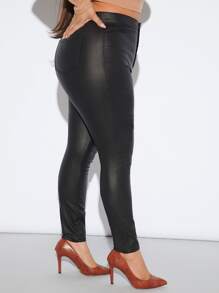 Jeans ajustados de talle alto