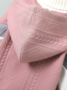 Toddler Girls 1pc Colourblock Zip Up Hooded Jacket - Multicolor - View 3