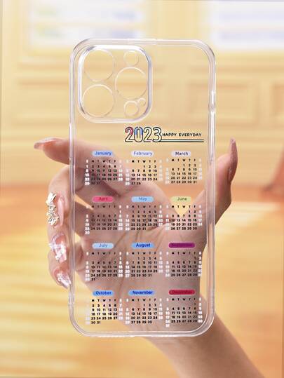 Calendar Pattern Phone Case