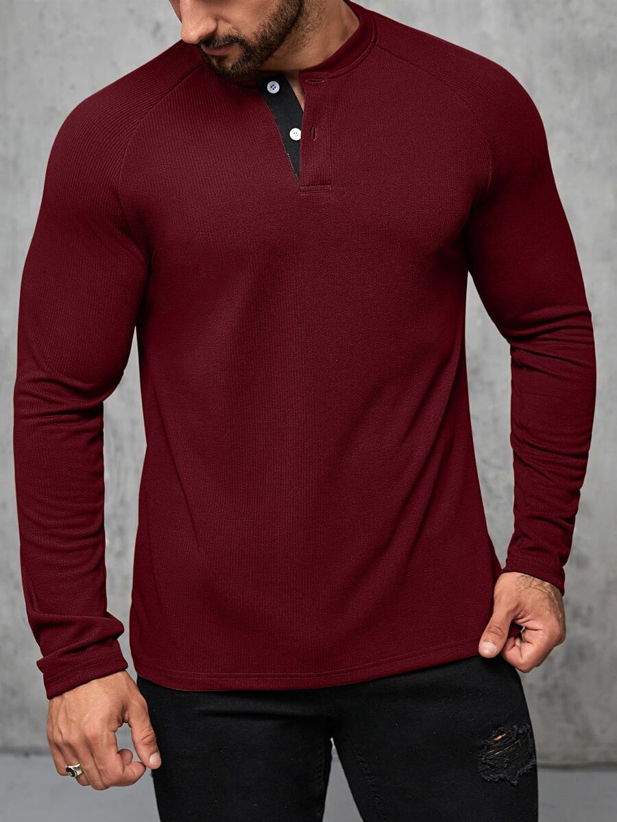 Manfinity 男士插肩袖POLO衫