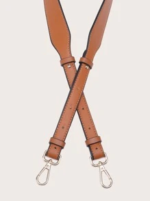 Minimalist Adjustable Bag Strap for Bag Strap Replacement Adjustable Portable Bag Accessories Stylish Durable For Rookies & White-collar Workers For Teen Girls Women College Students - Brown - View 4