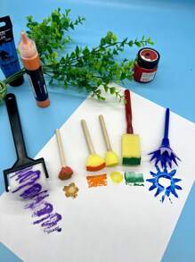 opeth 6入組海綿藝術工具