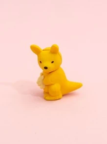 1 pieza Borrador de canguro en forma de - Amarillo - Ver 2