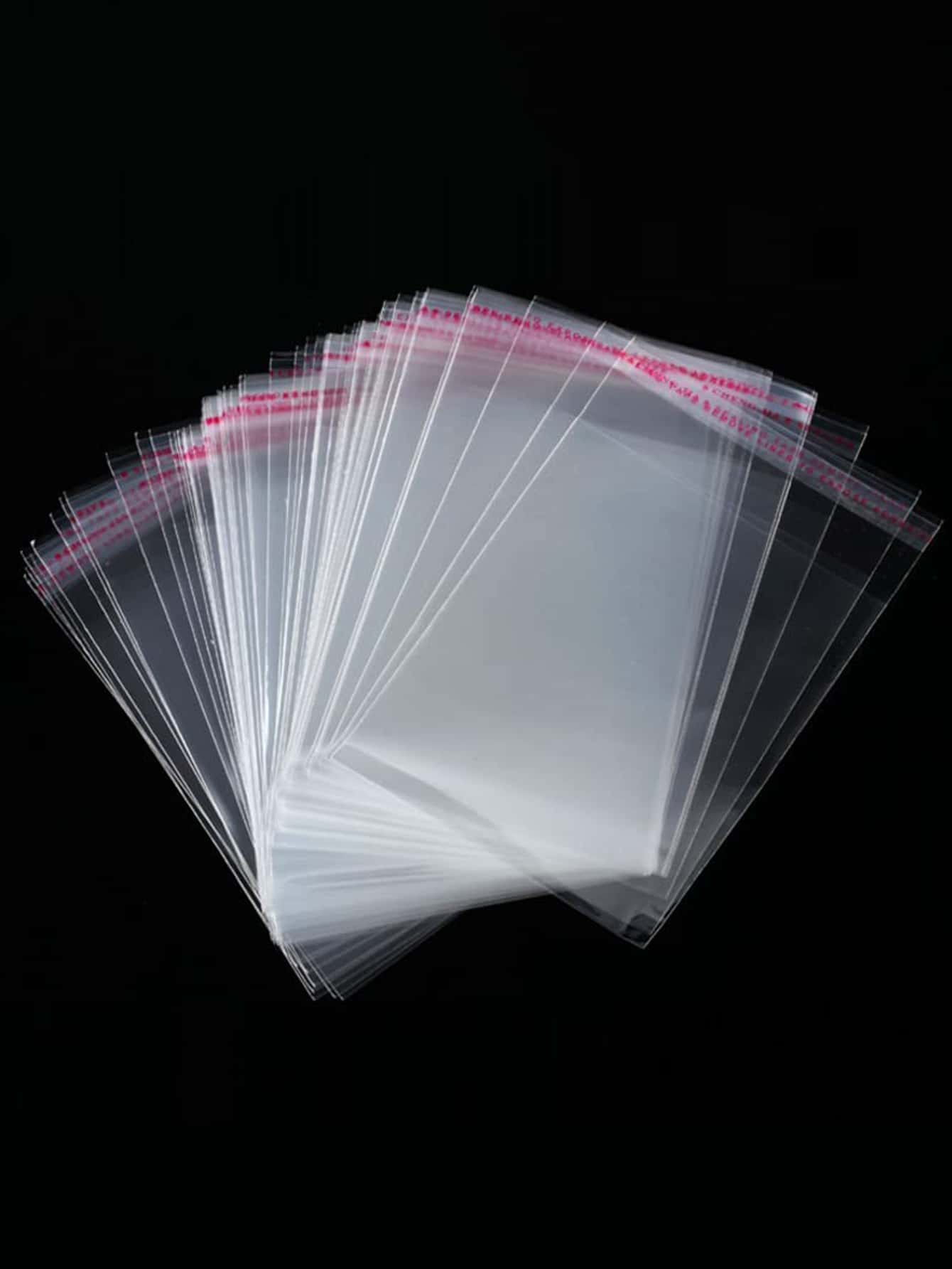 100 piezas/200 piezas Bolsa de regalo transparente de 15 cm x 10 cm, bolsa con cierre zip minimalista y sencilla para envolver regalos, alimentos y accesorios, decoración de regalos de Navidad, bolsas de compras pequeñas y portátiles, bolsas de regalo para damas de honor de boda, embalaje de regalos de cumpleaños - transparente - Ver 1