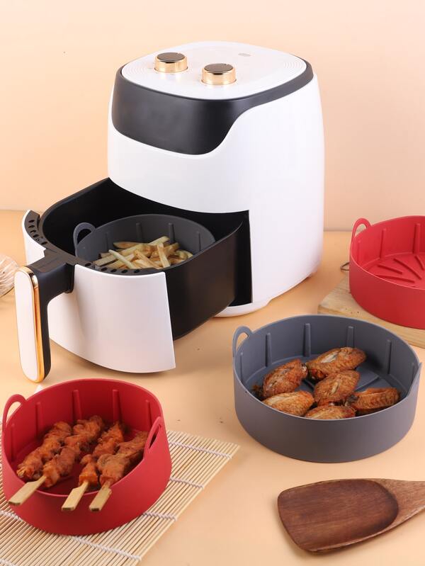 1pc Random Color Air Fryer Silicone Pad SHEIN USA