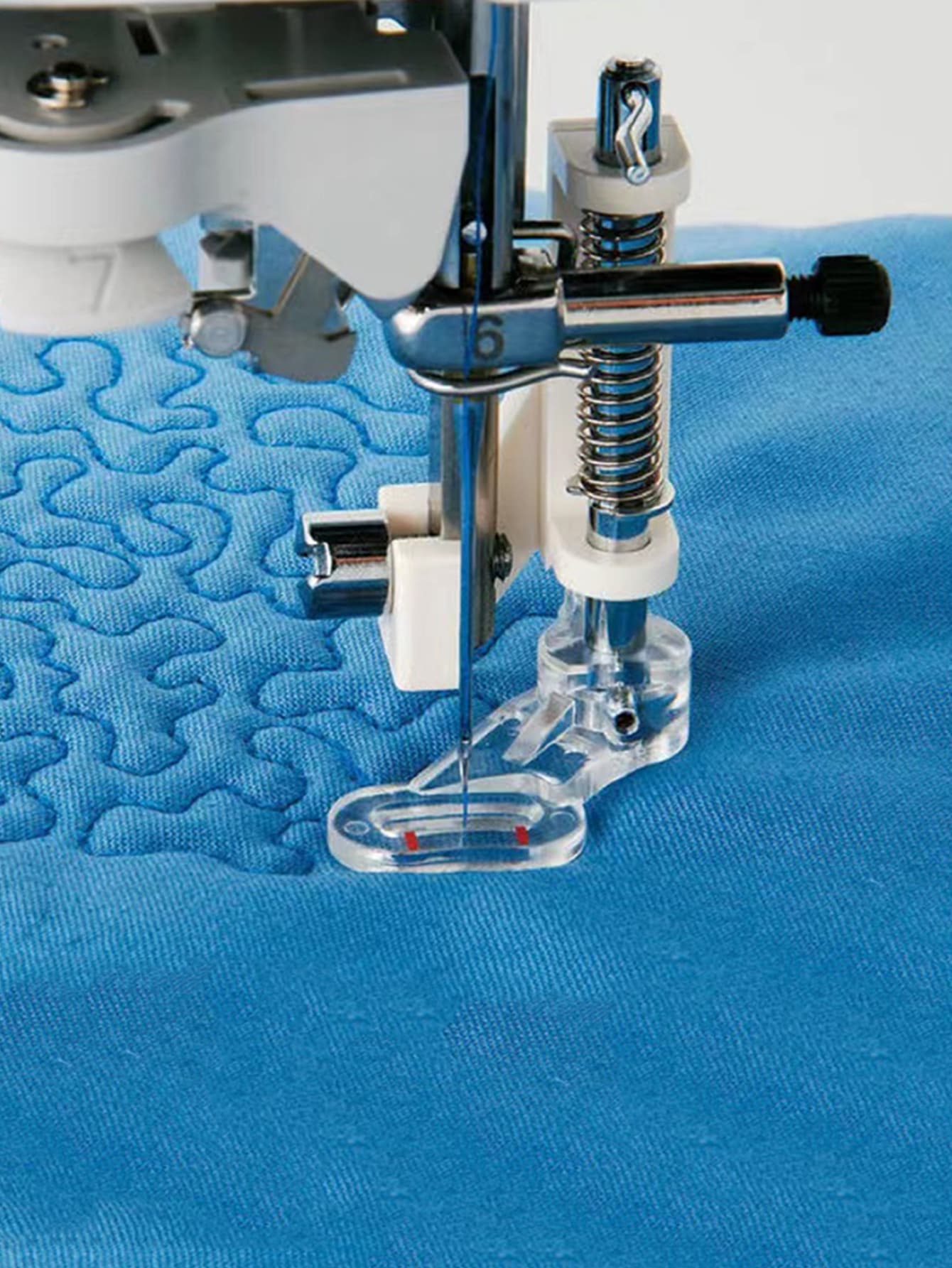 1 pieza Prensatelas para máquina de coser transparente - Multicolor - Ver 1