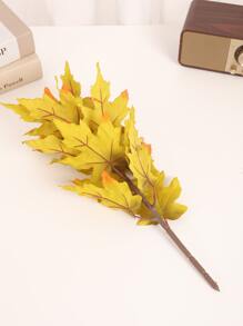 1pc Artificial Potted Plant - Gold - View 2