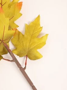 1pc Artificial Potted Plant - Gold - View 5