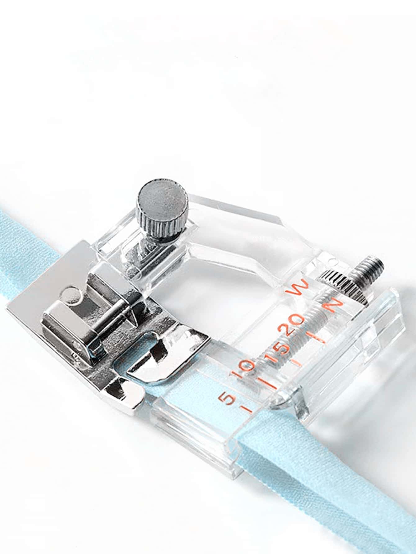 1pc Plastic Sewing Machine Presser Foot - Multicolor - View 1