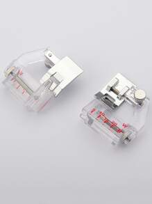 1pc Plastic Sewing Machine Presser Foot - Multicolor - View 3