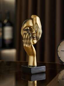 1pc Polyresin trang trí thủ công, sáng tạo trừu tượng thiết kế hình tượng trang trí cho nhà quà tặng tốt nhất trang trí Rama - Nhiều màu - Xem 1