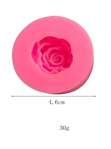 1pc Flower Design Candy Mold - Pink - View 3