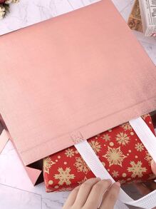 4入組純色禮品袋玫瑰金無紡布手提袋多功能派對禮品包裝袋 - 玫瑰金 - 查看 2