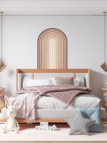 1pc Arch Pattern Wall Sticker - Multicolor - View 3