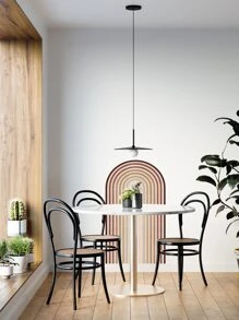 1pc Arch Pattern Wall Sticker - Multicolor - View 8