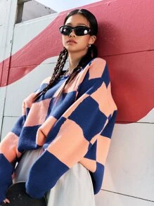 DAZY Áo len nữ Kẻ sọc Giải trí - Nhiều màu - Xem 5