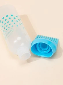 1 Miếng 180ML Trống Chai gói phụ , Applicator Chai Đối với Gốc tóc Lược Màu sắc Applicator Chai Với Thang Điểm Tốt Nghiệp - Màu xanh lam - Xem 3