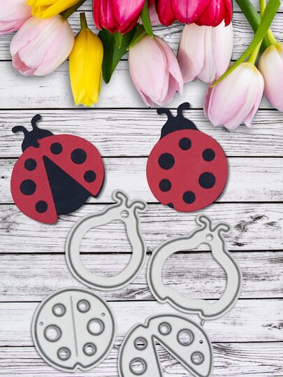 1pc Ladybug Shaped Cutting Die