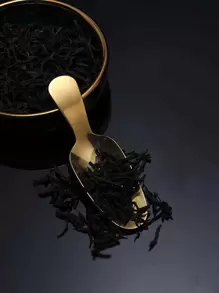 1入組不銹鋼湯匙 - 金色 - 查看 1