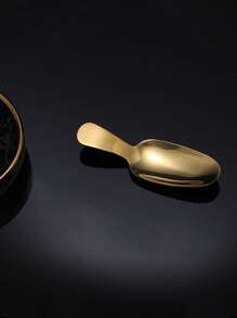 1入組不銹鋼湯匙 - 金色 - 查看 4