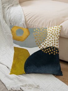 幾何圖案靠墊套不附帶墊芯