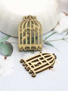 30pcs Birdcage Shaped Random DIY Sewing Decoration - Multicolor - View 3