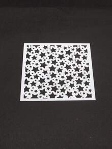 1 pieza Plantilla de dibujo en forma de estrella - Blanco - Ver 2