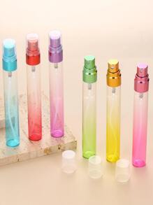 6入組10毫升香水空瓶,可填充香水霧化器瓶,迷你噴霧瓶,小口袋香水瓶,香味泵殼套,便攜空香水容器適合旅行 - 彩色 - 查看 2