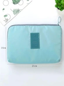 素色旅行收納包 - 淺藍色 - 查看 5