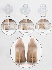 1 đôi Giày cao gót Giày Đồ bảo vệ gót chân - Trong sáng - Xem 6