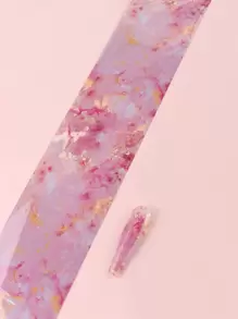 Transform Your Nails With Full Cover Nail Art Transfer Foil 1box Gradient Bronzing Marbling Nail Transfer For Women And Girls Nail Stickers DIY