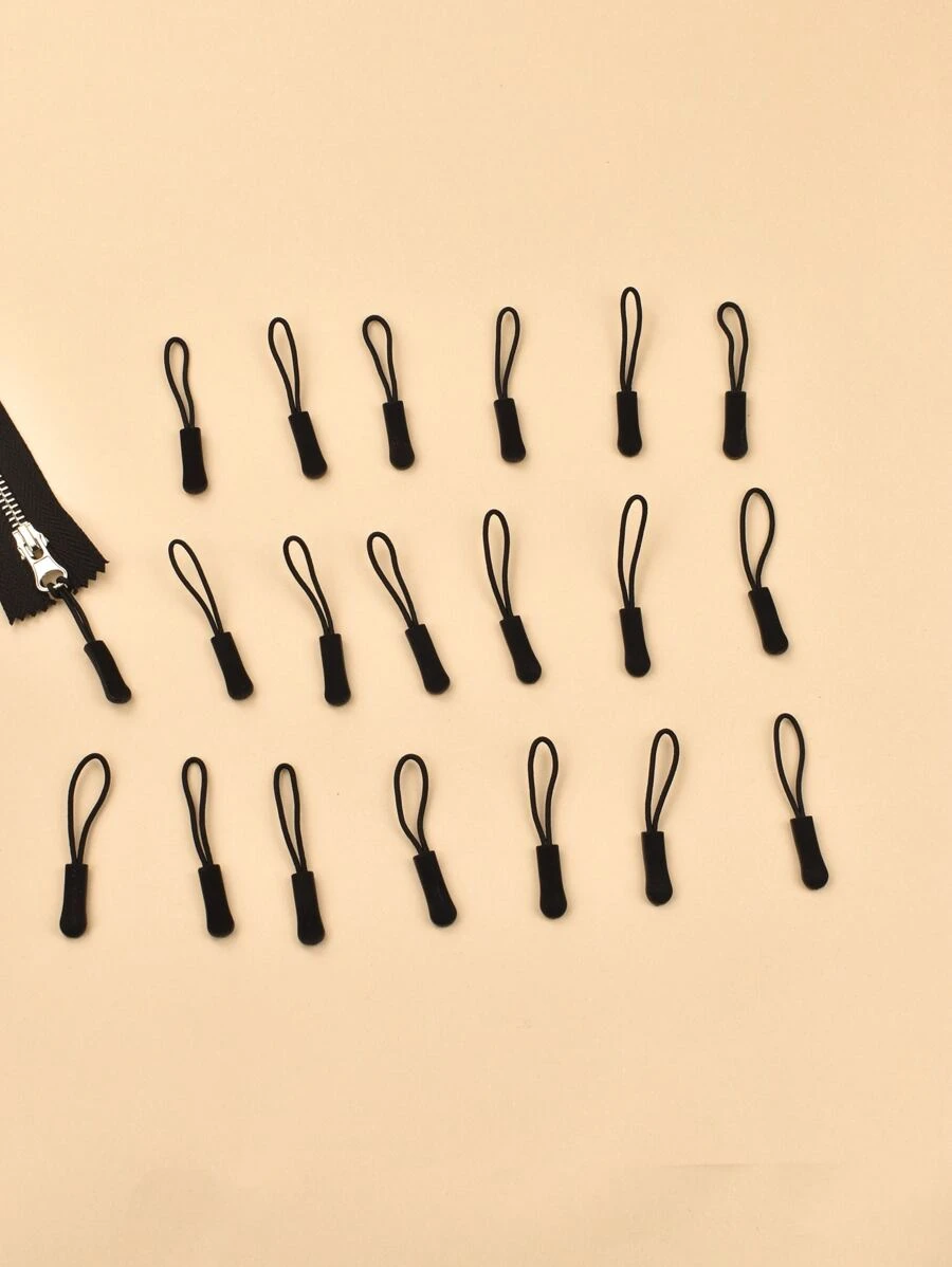 20pcs Plastic DIY Sewing Decoration - Black - View 1