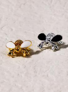 10入組蜜蜂設計美甲飾品 - 彩色 - 查看 3